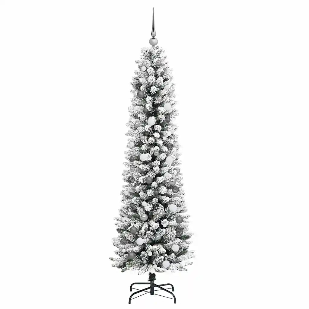 Albero di Natale artificiale con 300 LED Bianco 210 cm 3396116
