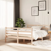 Giroletto-Struttura Letto in Legno Massello di Pino 140x190 cm 154057