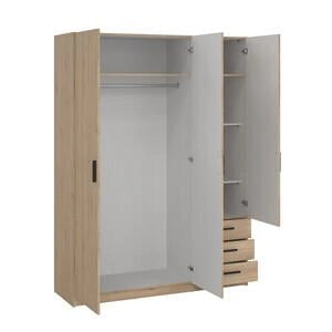 KIT ARMADIO SPRINT 3 ANTE E 3 CASSETTI CM. 147X50X200H