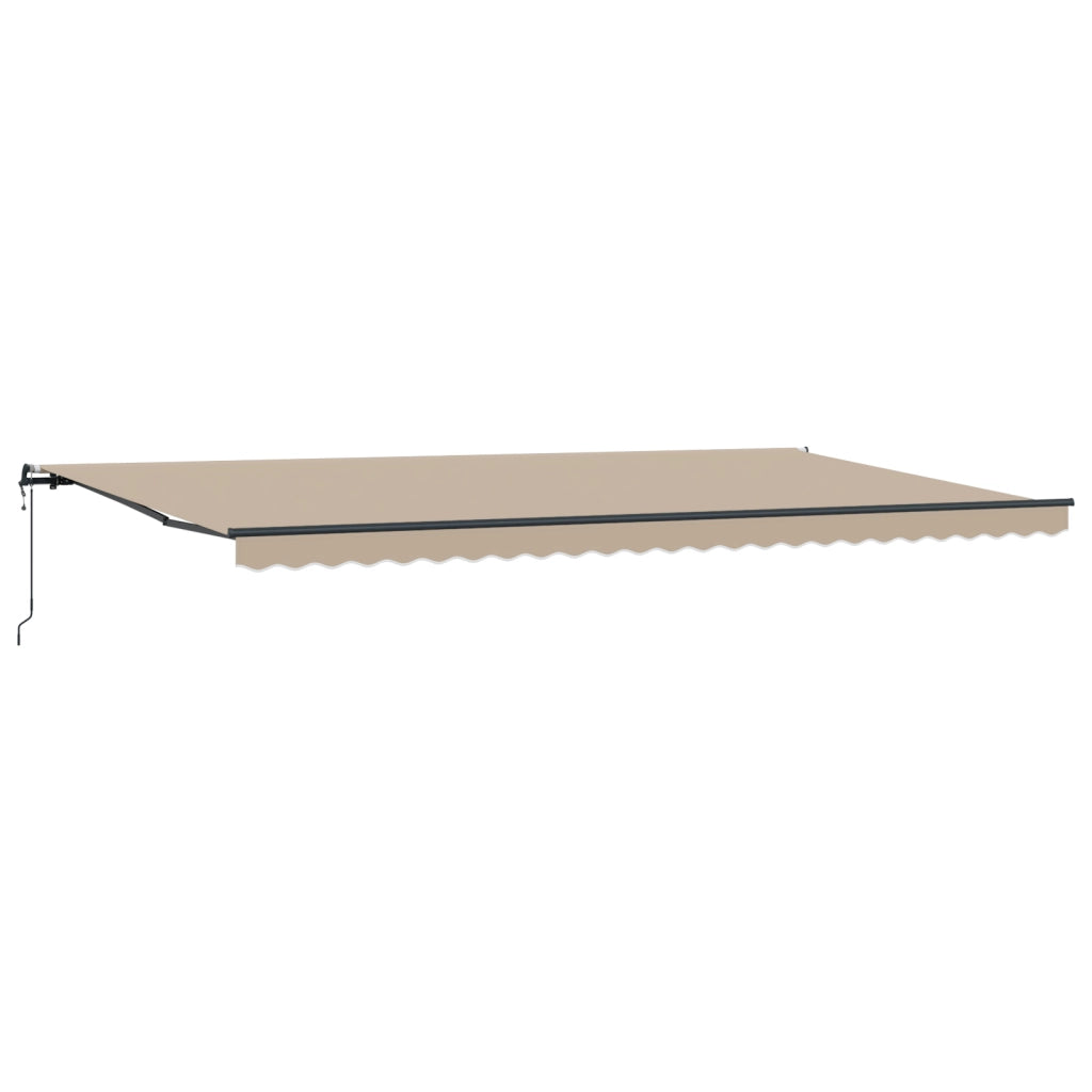 Tenda Retrattile Automatizzata  Beige 600x300 cm
