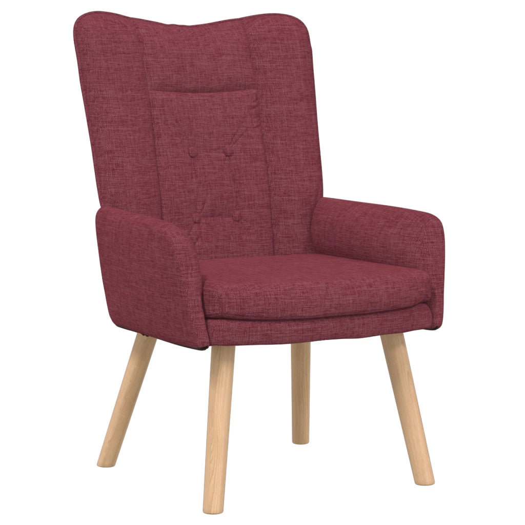 Poltrona Relaxante  Rosso Vino Tessuto