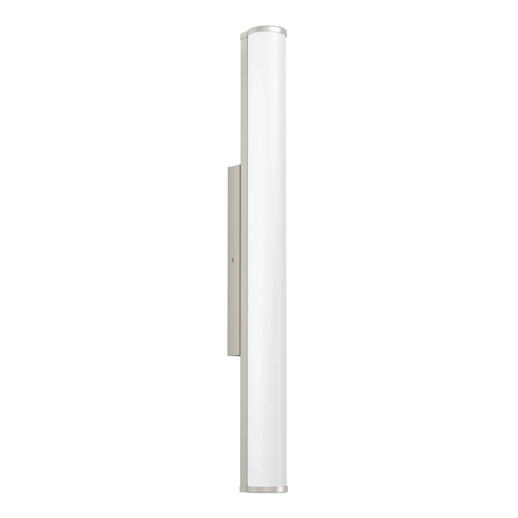 Applique Moderna Calnova Acciaio Nichel Satinato Luce Led Integrato 13W