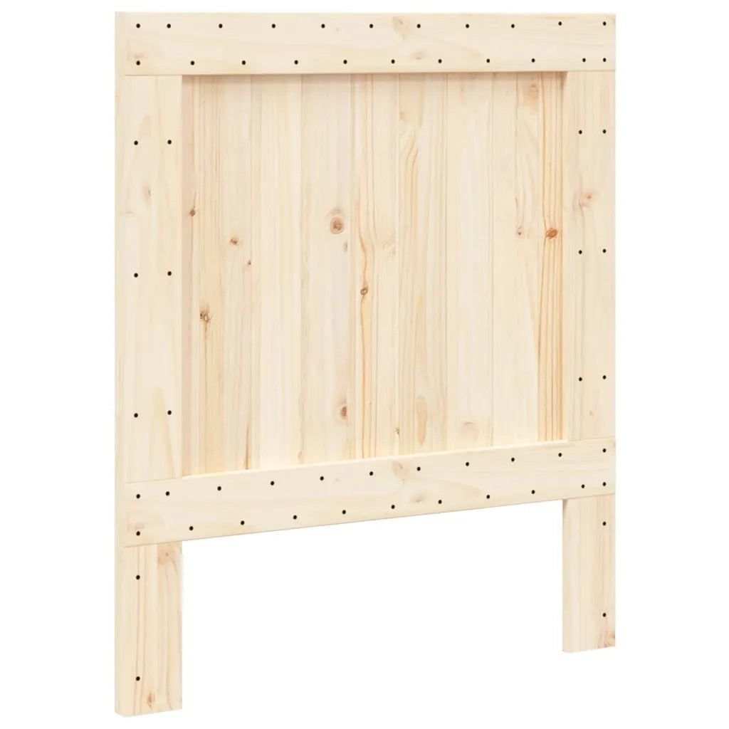Testiera 90x104 cm in Legno Massello di Pino