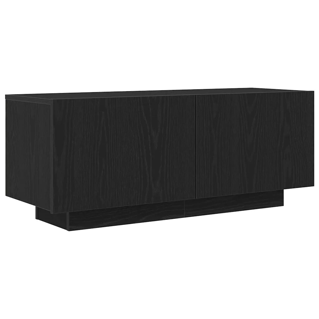 Mobile TV 100 x 35 x 40 cm Rovere Nero Legno ingegnerizzato 3333066