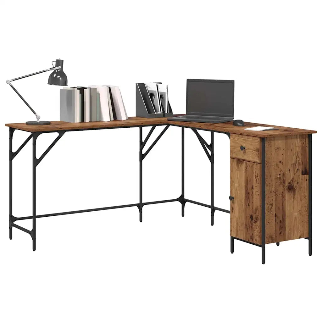 Scrivania Legno vecchio 141 x 141 x 75 cm Legno multistrato