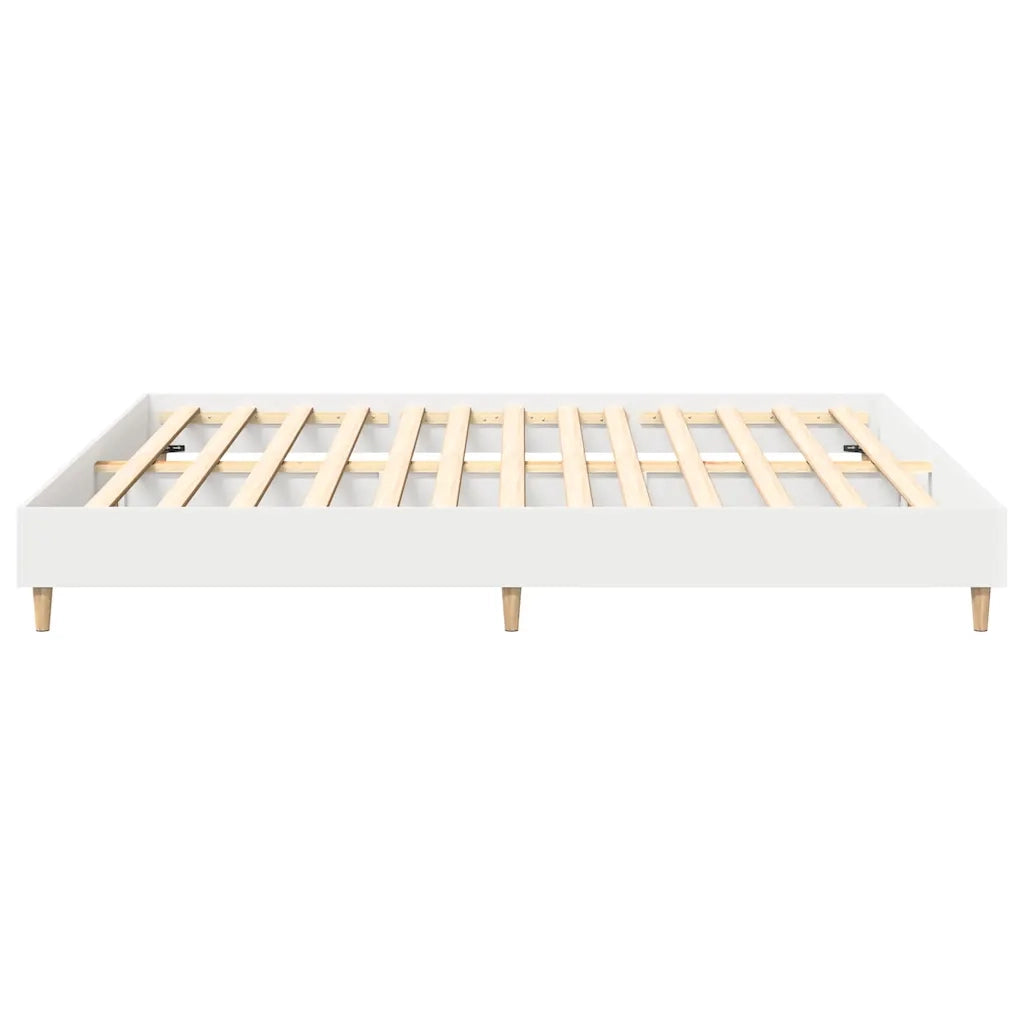 Giroletto senza Materasso Bianco 160x200cm in Legno Multistrato 3329030