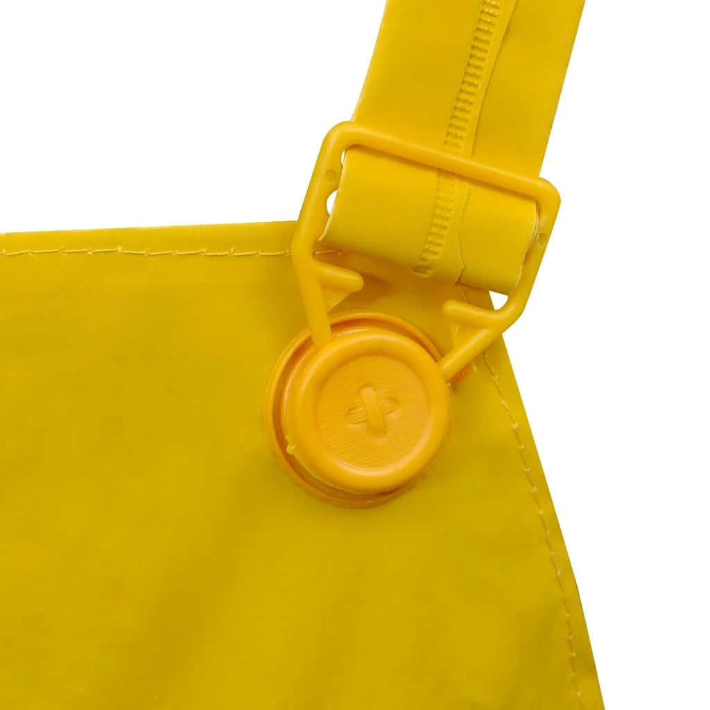 Impermeabile Verde resistente a 2 pezzi con cappuccio Giallo XL CFW4634702