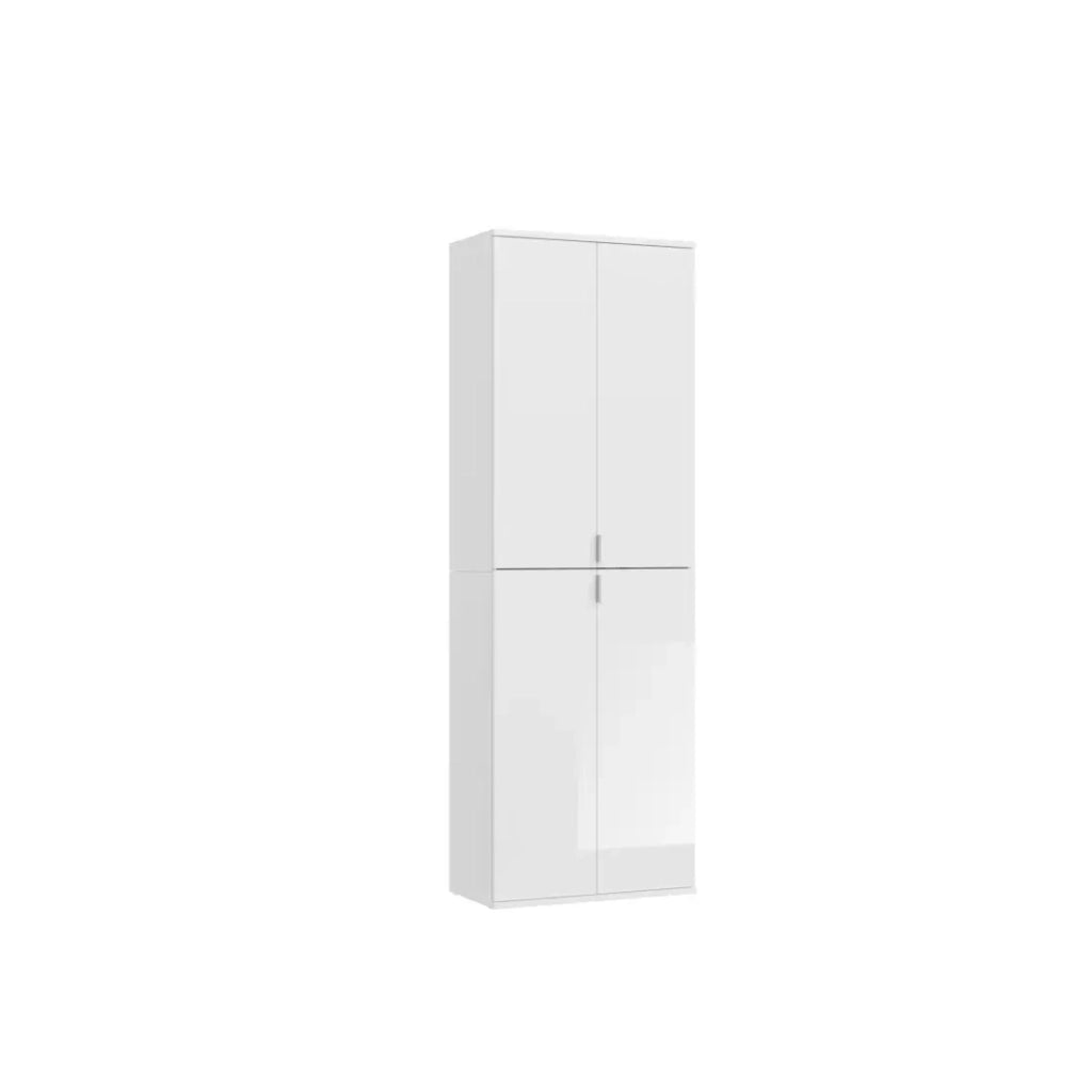Armadio contenitore 12 porte BODITE – Bianco lucido – Design moderno