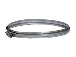 FASCETTE BLOCCAGGIO ACCIAIO INOX AISI 304 MONOPARETE SPESSORE MM.0,5- - ø mm.140 - 10 pezzi