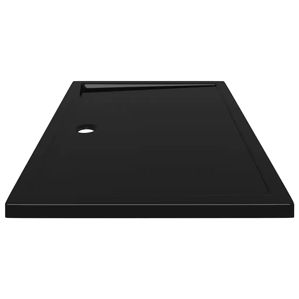 Piatto Doccia in ABS Rettangolare Nero 80x120 cm CFW3151464