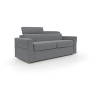 Avalon Divano letto con materasso H18 180 cm (mat. 120x197 cm) grigio