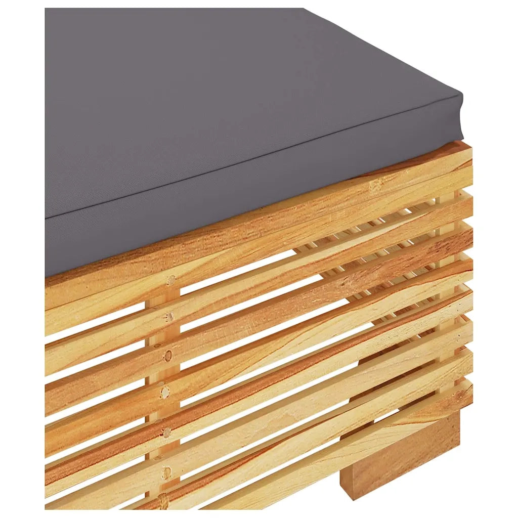 Salotto da Giardino-Set Divani da Giardino 2 pz in Legno Massello di Teak 149323