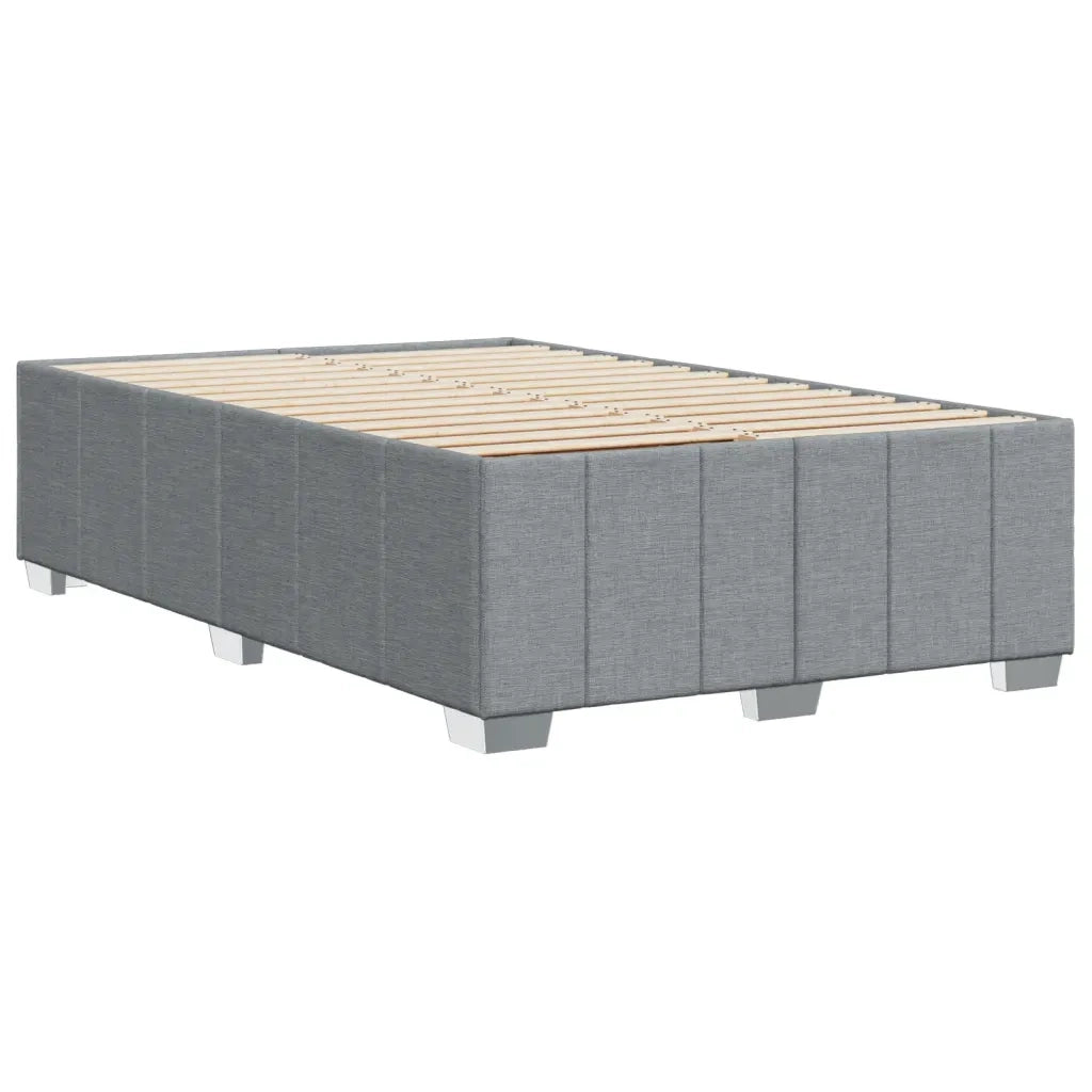 Giroletto senza Materasso Grigio Chiaro 120x200 cm Tessuto