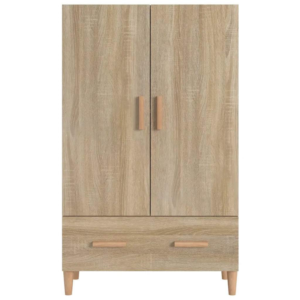 Credenza Rovere Sonoma 70x31x115 cm in Legno Multistrato cod mxl 18691