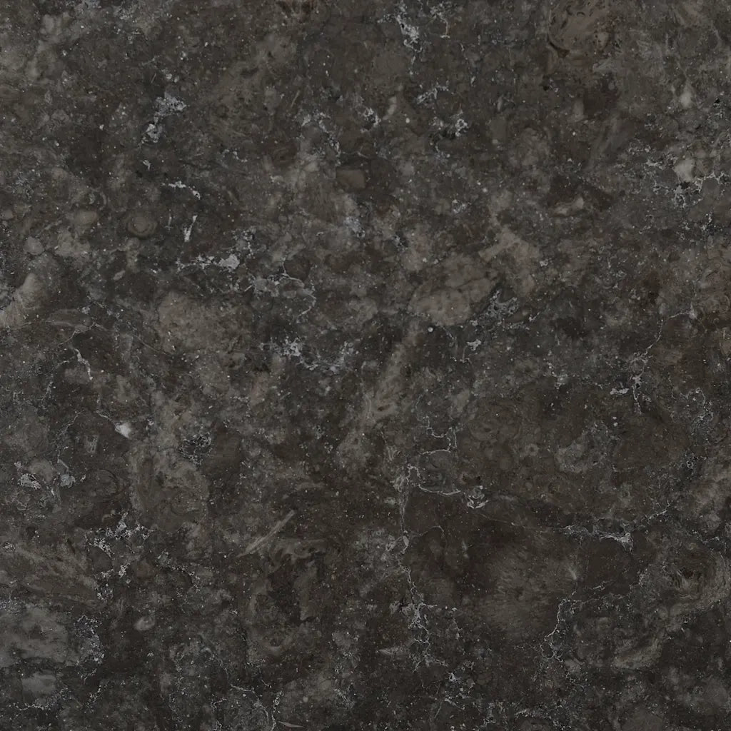 Piano per Tavolo Nero Ø60x2,5 cm in Marmo 149196
