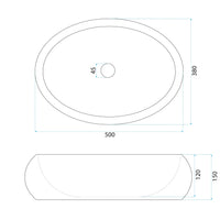 Lavabo Da Appoggio Rea Mika Black