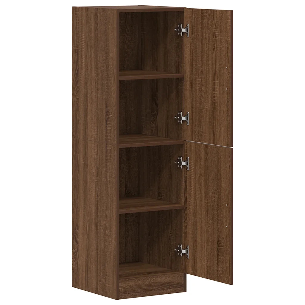 Armadietto Cucina Rovere Marrone 38x41,5x131,5 cm in Legno 860118