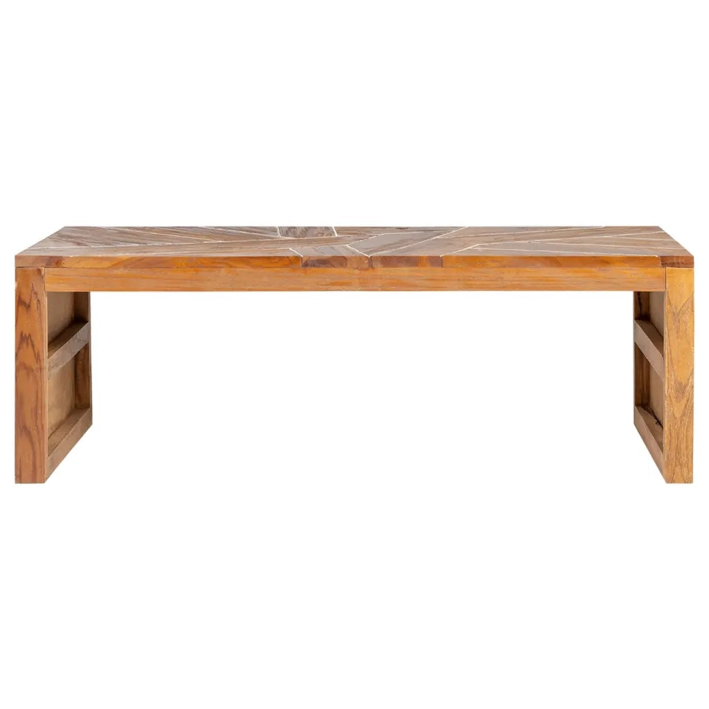 Mobile Porta TV 110x60x38 cm in Legno Massello di Teak 326176