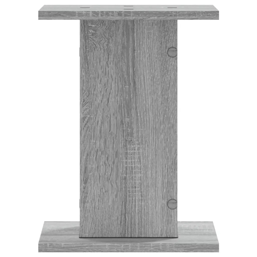 Supporti per Piante 2 pz Grigio Sonoma 30x30x40cm in Truciolato