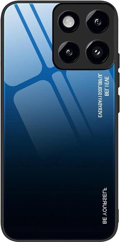 Hoesa smartphone ultraduro con copertura TPU, scocciatura shockassorbente, colorazione a gradazione blu
