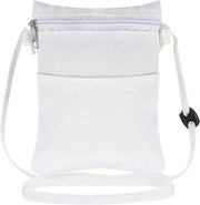 Borsa da spalla con cinturino regolabile e rimovibile per donne, supporto per smartphone, crossbody.