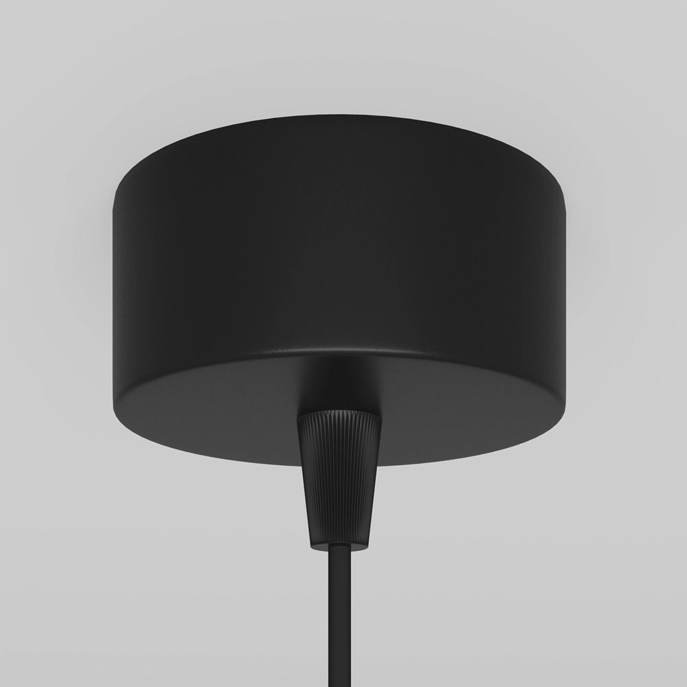 Maytoni Focus lampada a sospensione nera GU10 Ø6cm 30cm