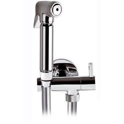 SET CON IDROSCOPINO + FLESSIBILE + SUPPORTO OTTONE LUX- Cromo- DH- pezzi 1