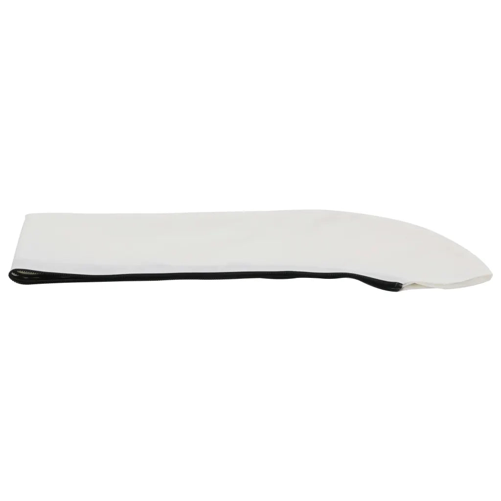 Bimini di Prua con Tendalino a 3 Archi Bianco 183x160x137 cm 92360