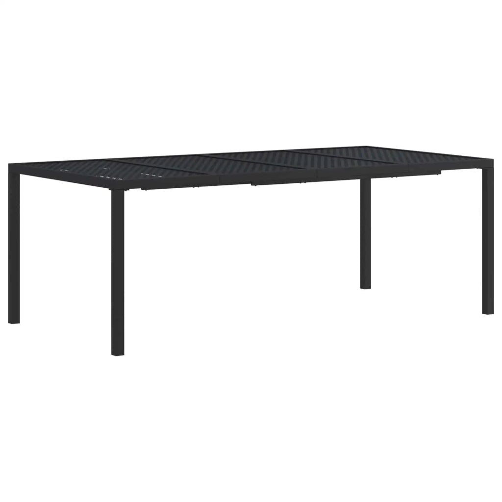 Set Mobili da Esterno 7 pz Antracite Acciaio 3422874