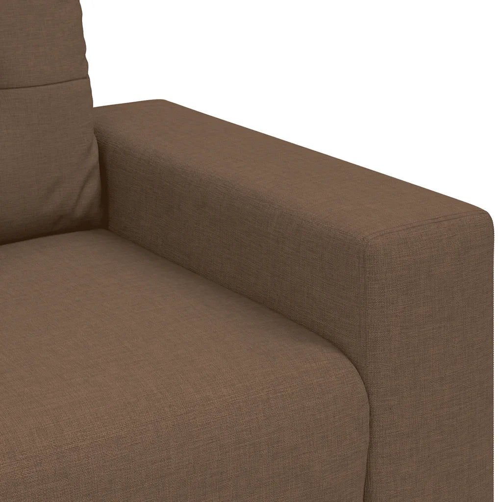 Divano Sedia Marrone 100x78x80 cm in Tessuto 4105062
