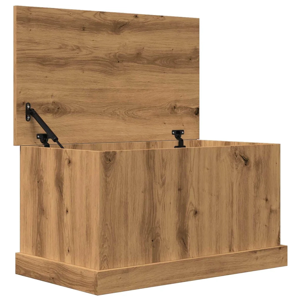 Scatola Portaoggetti Artigianale 70x40x38 cm Legno Multistrato 857162