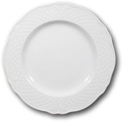 6 PIATTI MALAGA PIANO IN CERAMICA 26CM BIANCO