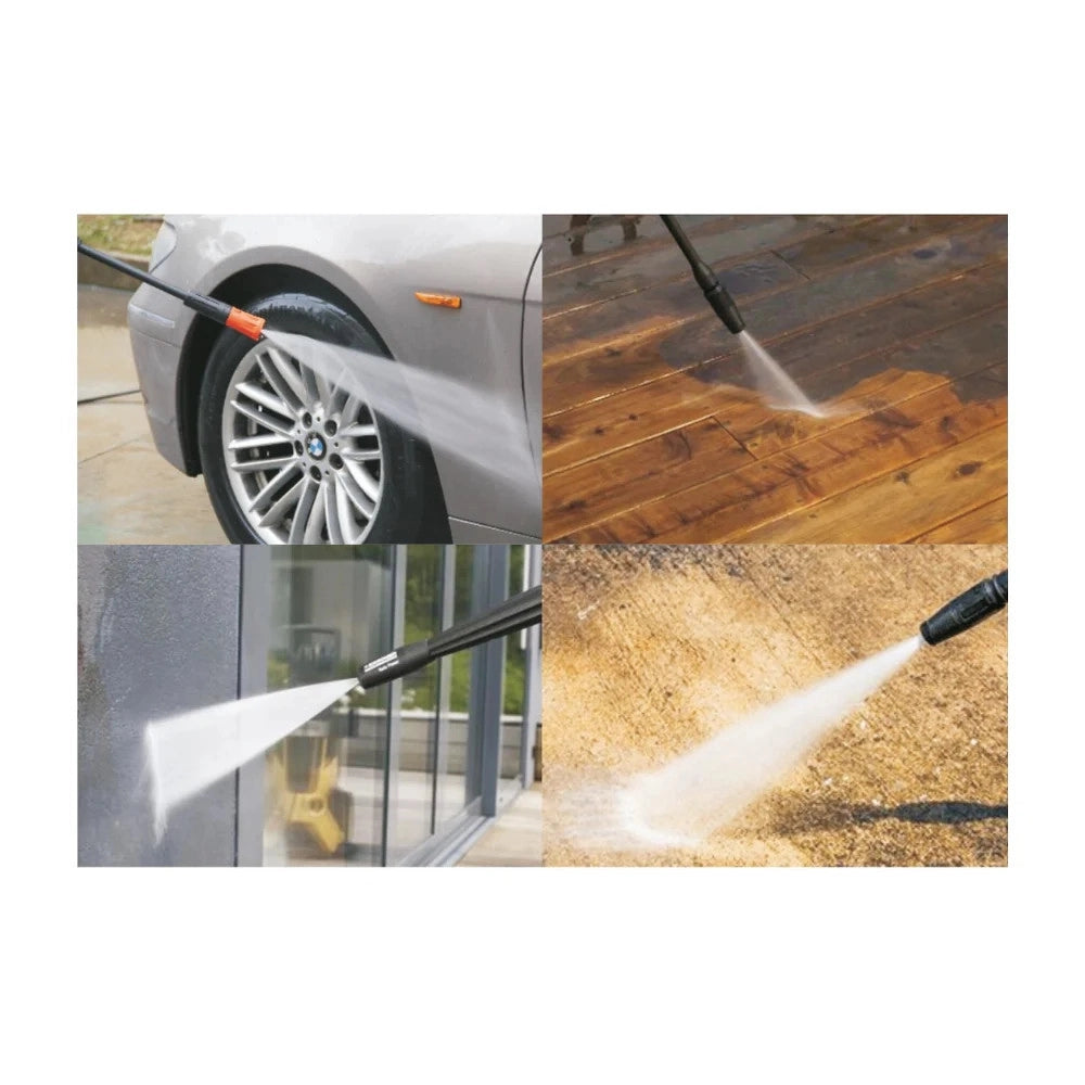 Trade Shop - Idropulitrice Ad Alta Pressione 1800w 130 Bar 7.0lt/min Pulizia Rapida Con Accessori -