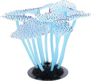 Pianta artificiale per acquario con simulazione di corallo fluorescente