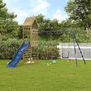 Set da Gioco da Esterno in Legno di Pino Impregnato