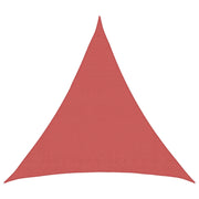 Telo Ombra 2 x 2 x 2 m HDPE Triangolare Terracotta 42032702