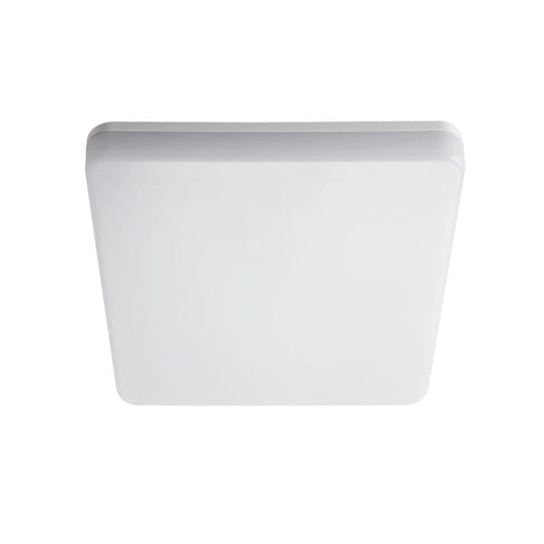Plafoniera LED Kanlux Varso 18W 4000K IP54 quadrata 28cm bianca