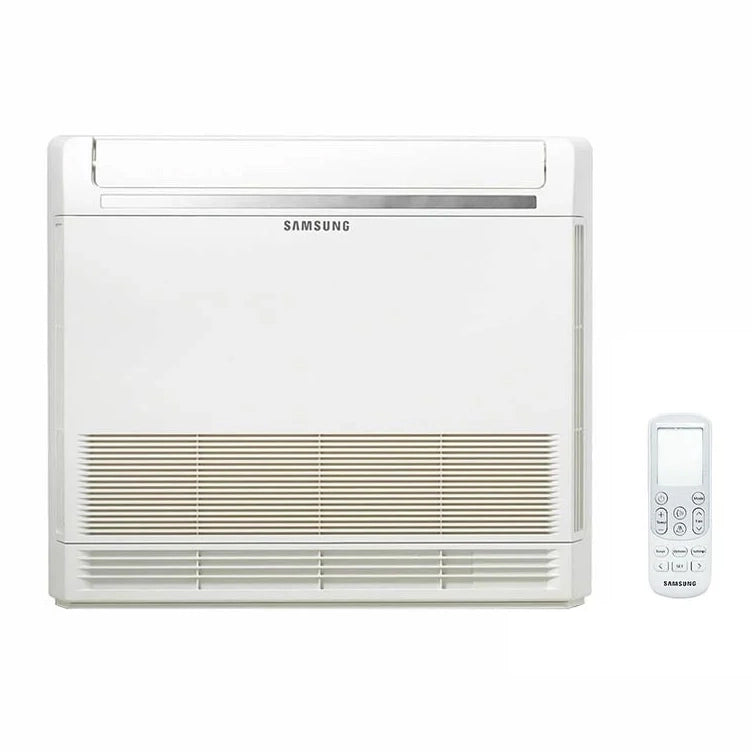 Climatizzatore Condizionatore Samsung Inverter Pavimento Console 9000 Btu AC026RNJDKG/EU R-32 Wi-Fi Optional Classe A++/A+ Con Comando Wireless Incluso - Novità