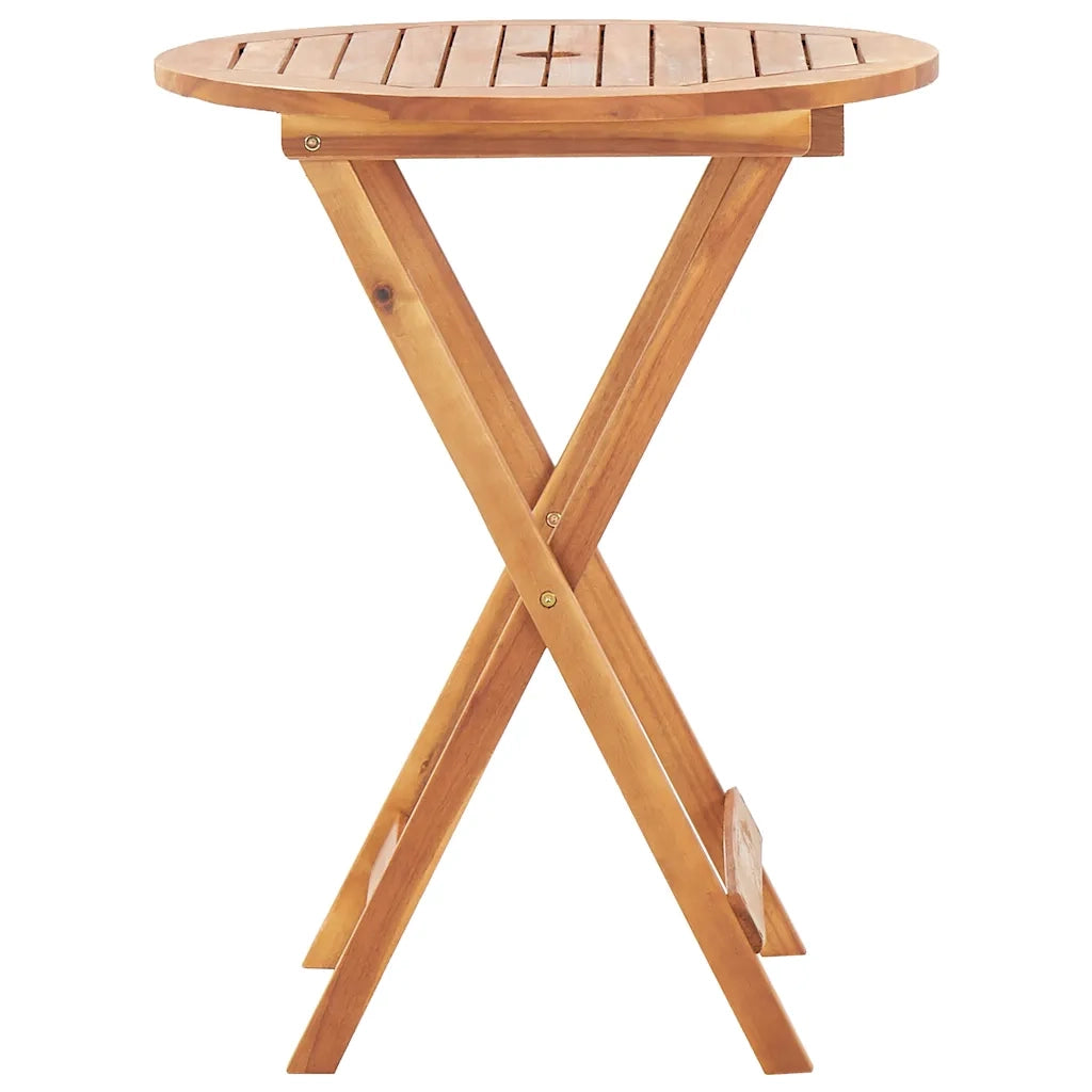 Tavolo da Giardino Pieghevole 60x75 cm in Massello d'Acacia 46346