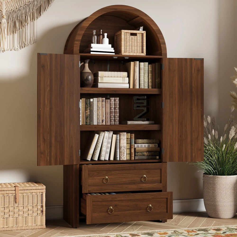 Credenza Vintage con Cassetti in Intreccio ¨C MINIMAL ¨C Soggiorno e Camera
