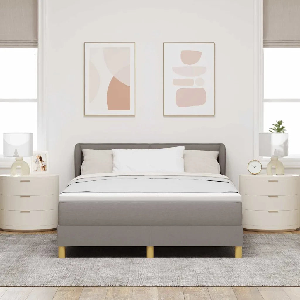 Letto a molle con materasso Talpa 160 x 200 cm Tessuto 3340161