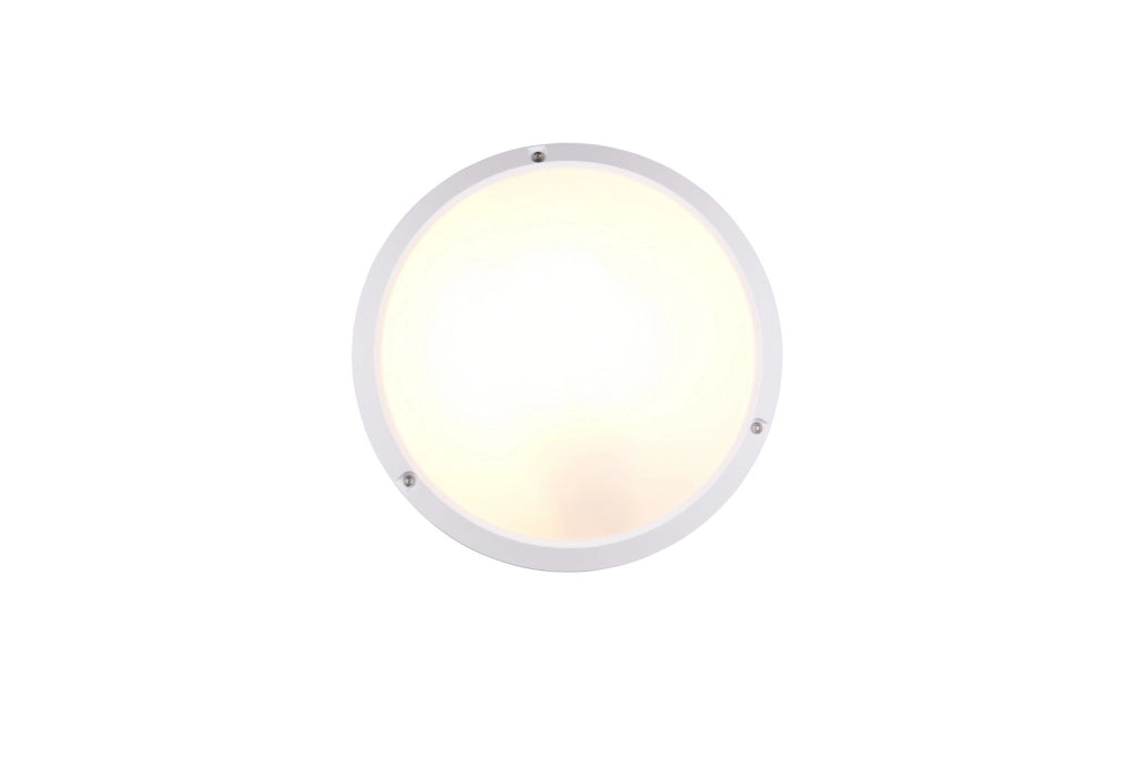 Plafoniera da esterno 1xE27 IP65 bianca Ø27 cm AMBATO