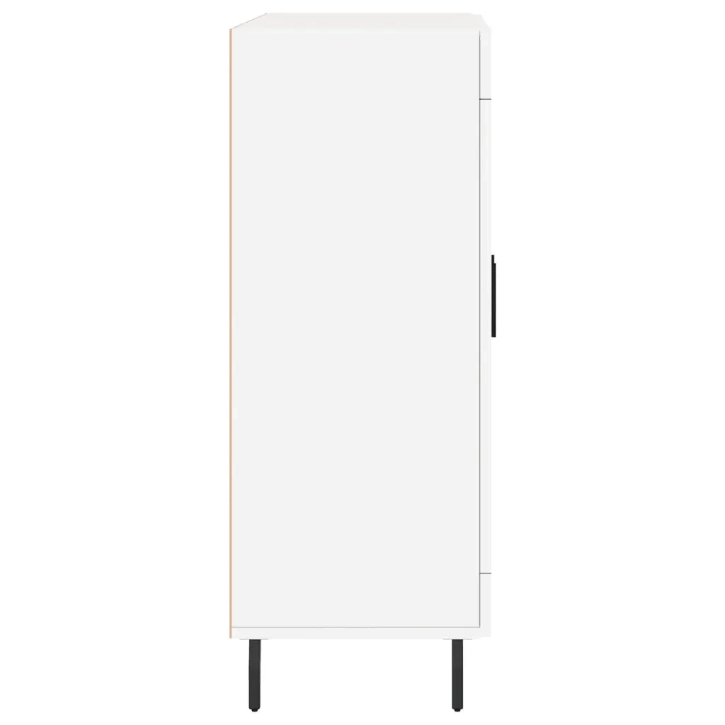 Credenza | Madia | Buffet da pranzo | Armadio da pranzo Bianca 69,5x34x90 cm in Legno Multistrato
