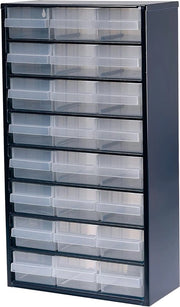 Magazzino in acciaio 1224-02 blu scuro - sistema di archiviazione per la casa cassettiera a griglia