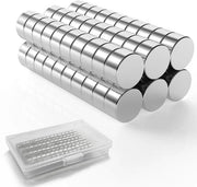 60 pezzi di magneti neodymium 6x3mm - piccoli forti magneti mini per lavagne magnetiche, tabelloni da parete, frigoriferi, attrezzature per hobby