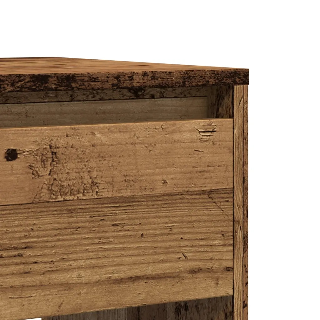 Tavolino Consolle-Tavolino da soggiorno-Tavolo Legno Vecchio 89x41x76,5 cm in Truciolato