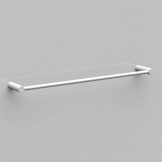 Asciugamano per Bagno a Muro con Maniglie in Acciaio Inox AISI 304, Montaggio a Viti, Design Moderno