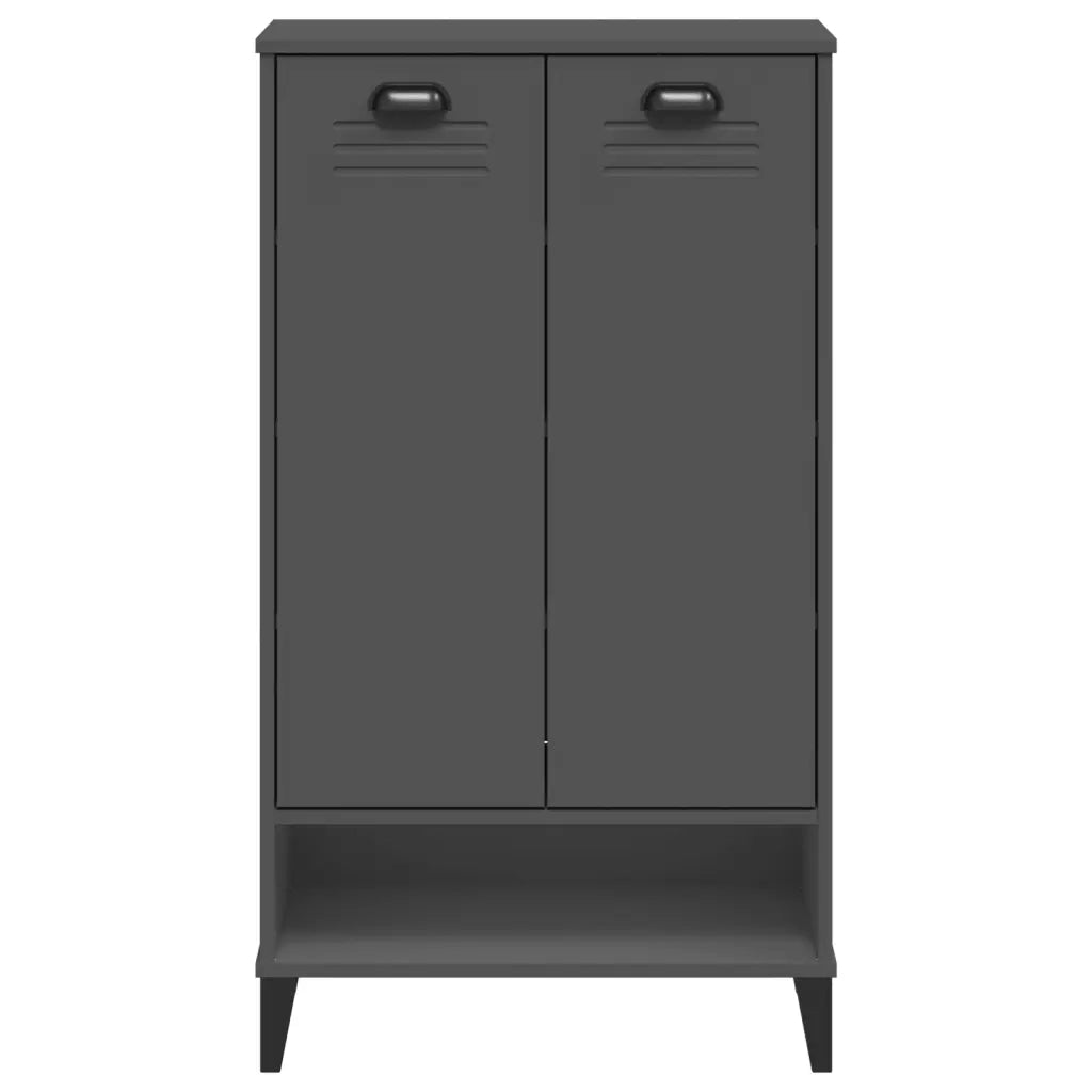 Scarpiera VIKEN Grigio Antracite in Legno Multistrato 374925