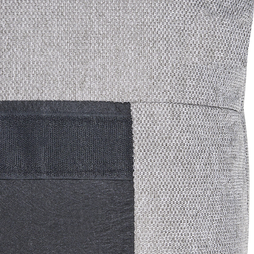 Divano 2 posti in tessuto grigio con piedi dorati curve morbide stile glamour elegante soggiorno