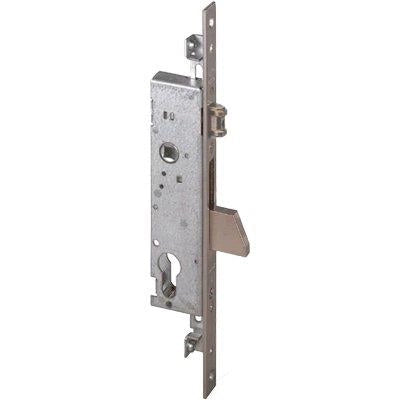 SERRATURA MONTANTE INFILARE 46250 CISA  B.Q INOX F.MM 22 F.SAGOM M1 TRIPL E.MM 35